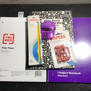 School stuff (purple)